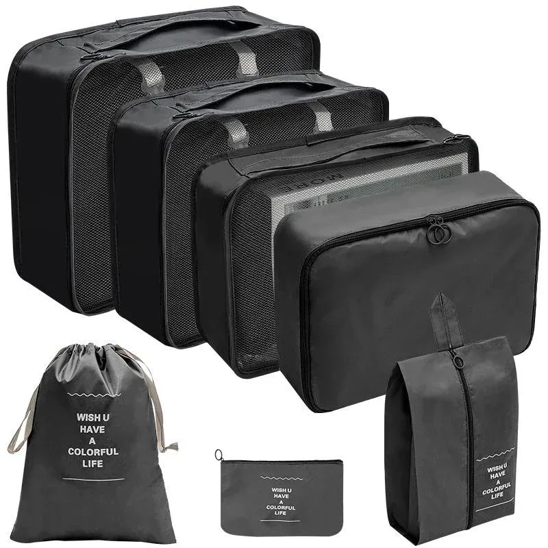 7-Piece Travel Organizer Set – Streamline Your Packing with Ease