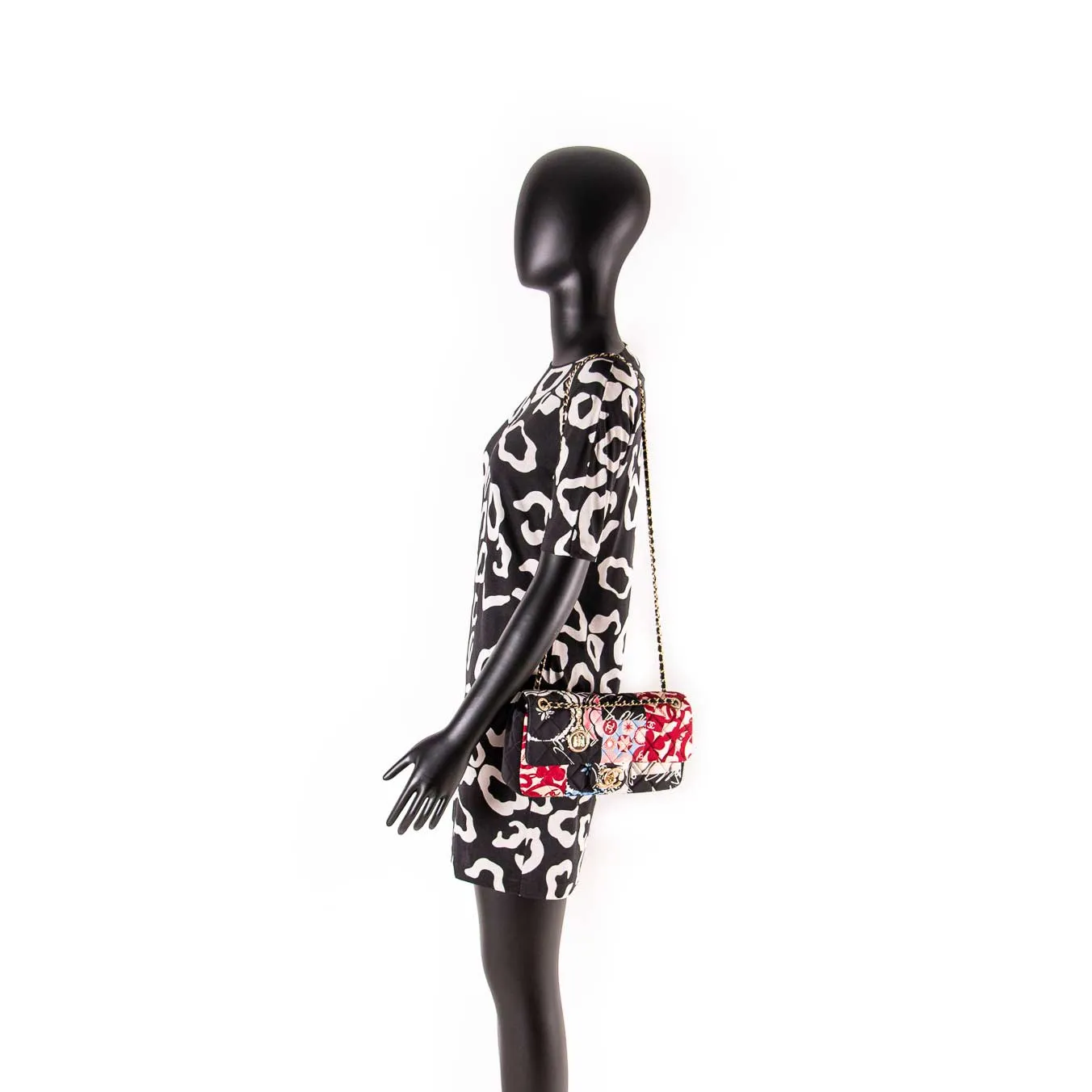 Chanel Printed Medium Single Flap Bag